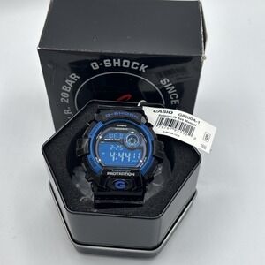 Casio G-Shock G8900A-1 Men's Wrist Watch Working With Box And Case Excellent